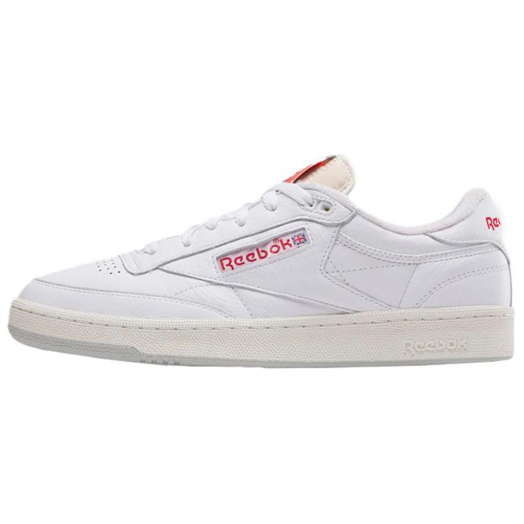 

Reebok Club C 85 Vintage White Vector Red Unisex Sneakers Chalk 100201172 35
