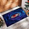 AC Mailand Bedruckter Flanell Teppich Rutschfest Weicher Polyester Boden Teppich Indoor Dekor Matte für Schlafzimmer Wohnzimmer Sofa Spielzimmer Heimdekoration