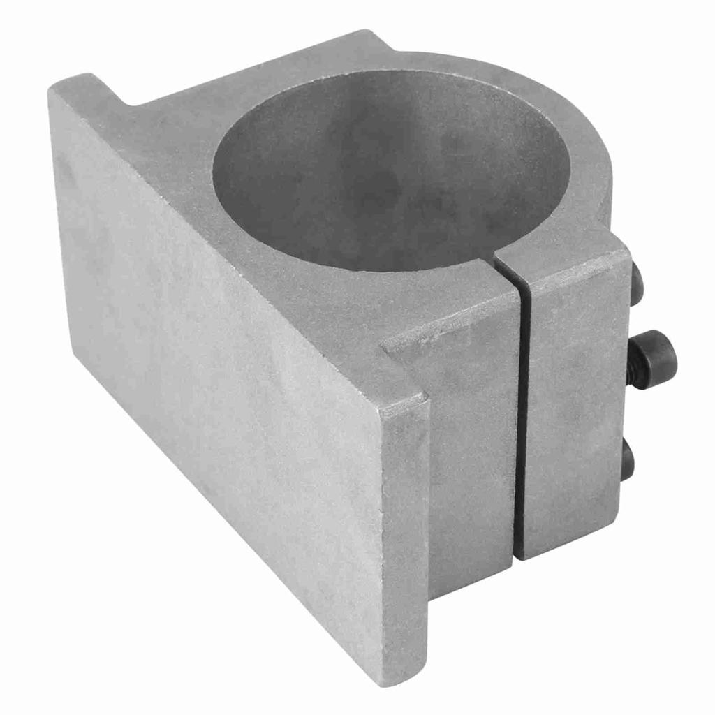 80mm Diameter Aluminum CNC Spindle Motor Mount Bracket Clamp with Screws(80mm)