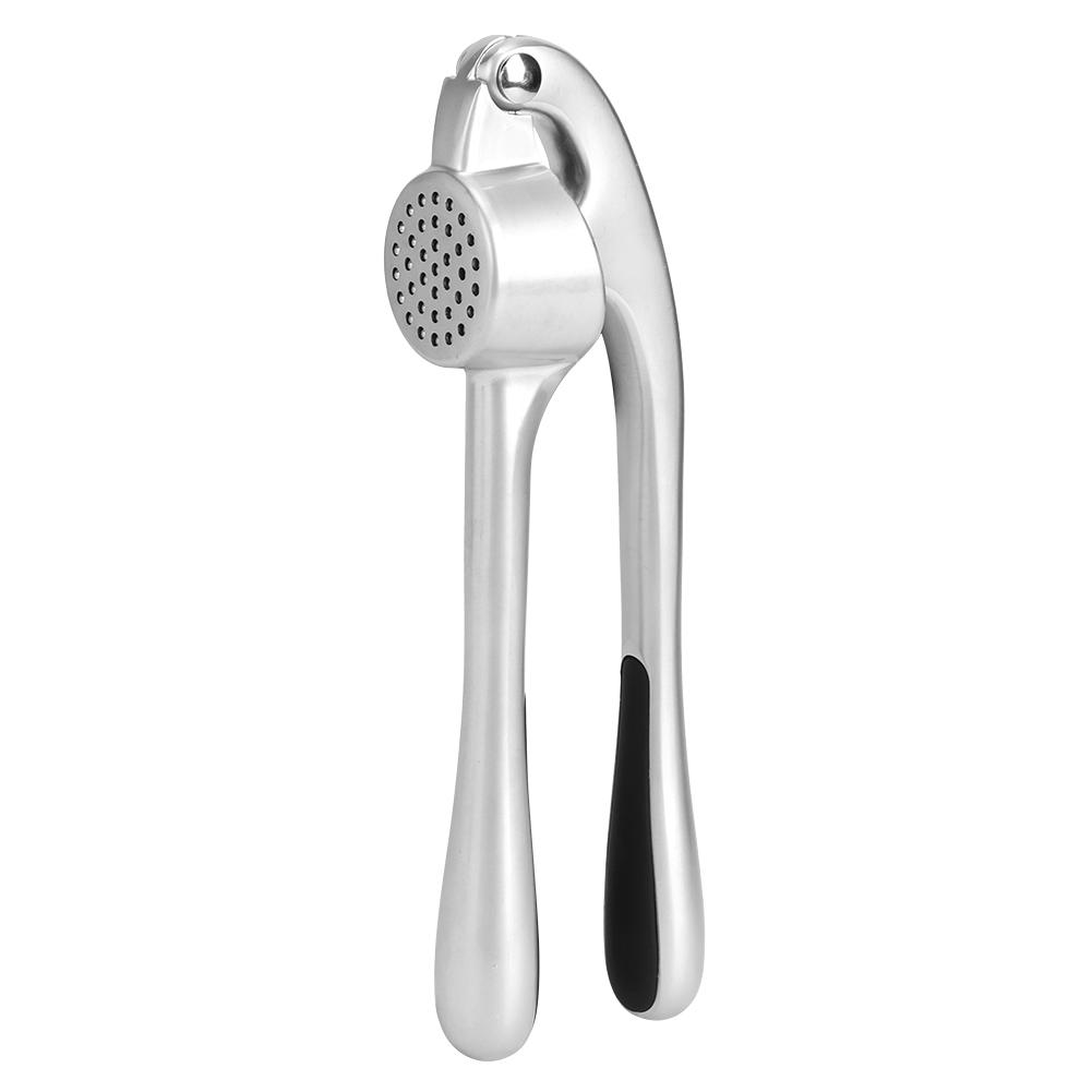 

Professional Multi Function Kitchen Zinc Alloy Manual Garlic Press Crusher Tool