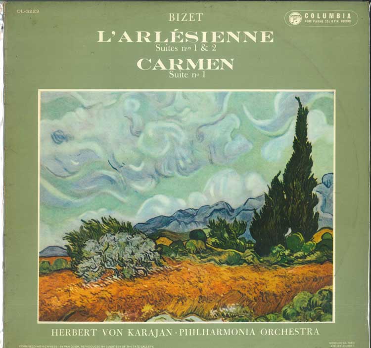 

LP Record - Bizet: L Arlesien, Suite No. 1, No. OL3229 COLUMBIA Japan Classical Used