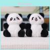 Cute Panda Stuffed Toy Pendant Made Of Short Plush For Backpack Decor