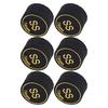 6pcs Pool Cue Tips Professional Multi Layers Billiard Pool Cue Tips Replacement for Pool Cues and