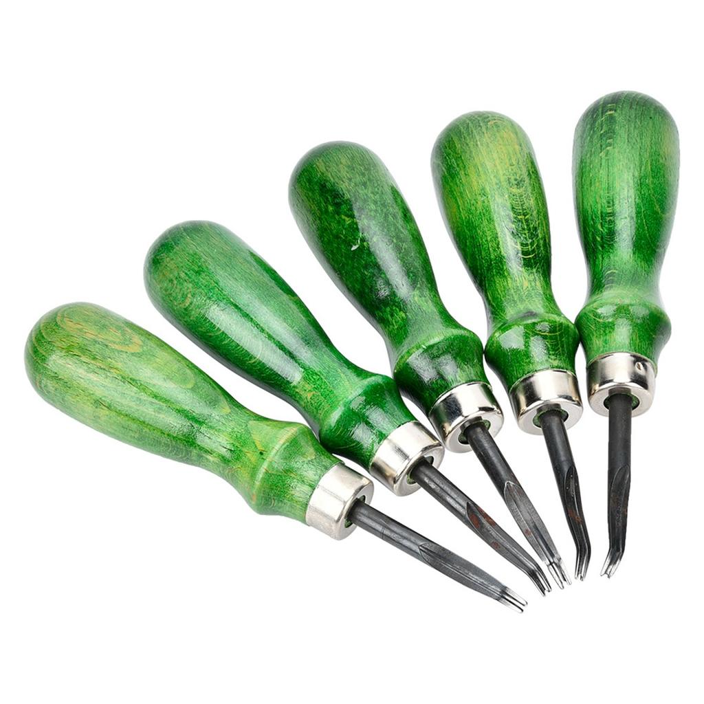0.6mm-1.4mm Professional Beveler DIY Accessory Leather Craft Edge Cutting Tool (0.6mm)