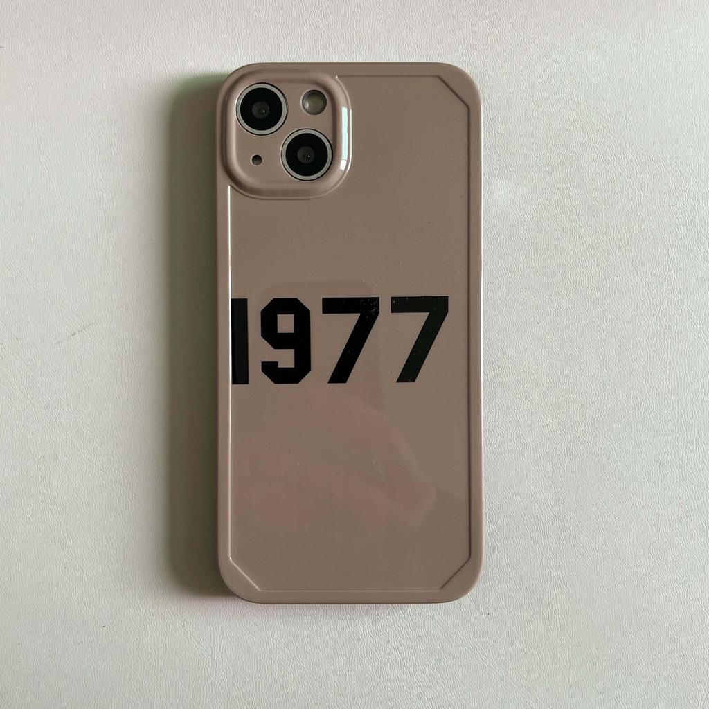 Number Ins Jane Silikon Soft Phone Case Imd Cover für iPhone 13 Promax Xsmax X Xr 11 12 14 Pro Max Plus stoßfeste Rückseite Capa