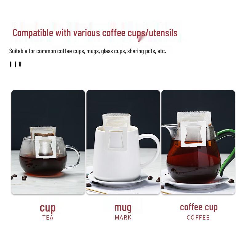 Disposable Pour-Over Coffee Drip Bag Filter Paper