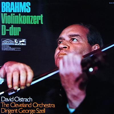 LP Record JOHANNES BRAHMS - DAVID OISTRACH, T - Violin Konzert D-Dur 92431 Parnass, Eurodi Germany Classical Used