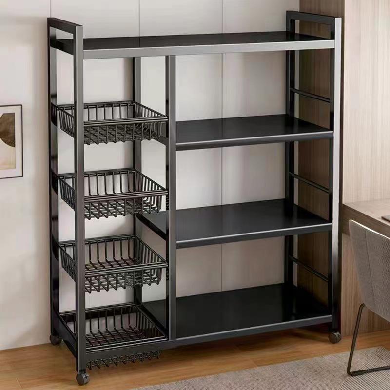 Floor-Standing Multi-Layer Kitchen Storage Rack for Fruits and Vegetables