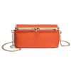 New European and American fashion chain bag women's shoulder messenger bag leather multi-functional gold storage bag large capacity