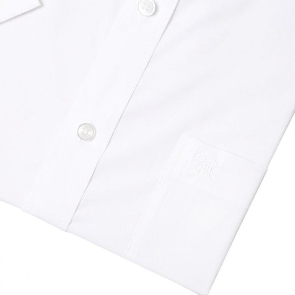 Countess Mara Regular Fit Short Sleeve Cotton Stretch White Cdcw2b1217aoo5k