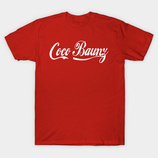 Men Black Print T-shirt Corey Is Coco Baunz No-Cut Transfer Paper Print Cotton Tshirt 4XL красный