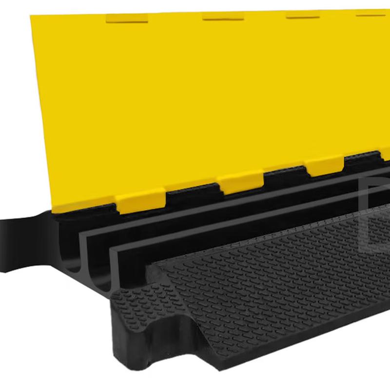 Beifute Heavy-Duty 3-Channel PVC Cable Protector