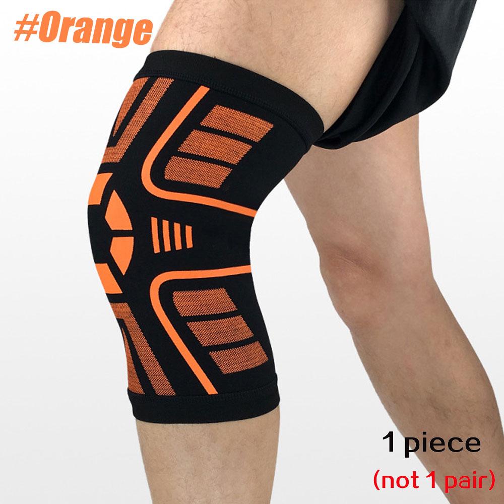 

1 Pcs Professional Sports Knee Brace, Knee Compression Sleeves For Men And Women, Knee Support For Running, Workout, Gym, Hiking M