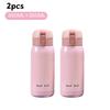200/350ml Cute Mini Thermos Cup Stainless Steel Thermal Coffee Mug Portable Vacuum Flask Insulated Water Bottle with Button Lid