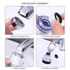 360°Adjustable Kitchen Faucet Filter Water Faucet Aerator 3 Modes Water Saving Aerator Water Filter Tap Kitchen Faucet Extender