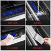 GOODGOODCAR Side Step Plates for the New Jimny and Gold Leaf and Interior Strong Easy Set of 4 Guards/Scuff Nomad, Gold-Plated Accessories, Adhesive,