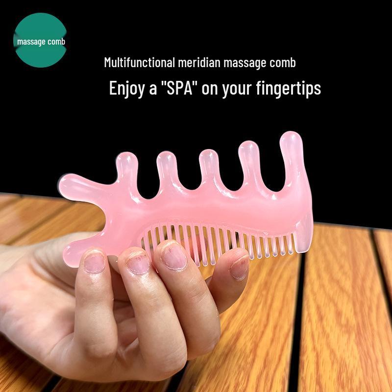 Multi-Functional Meridian Scalp Therapy Comb: Hair Loss Prevention, Health Soothing, Massage, and Hair Care in One.