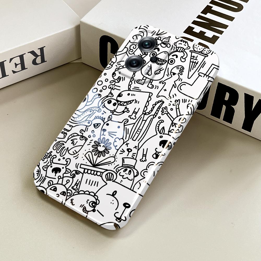 All-inclusive Film Phone Case Cartoon Fashion Design Hard Shell Full Cover Camera Protection Case for iPhone Samsung Xiaomi Poco Redmi