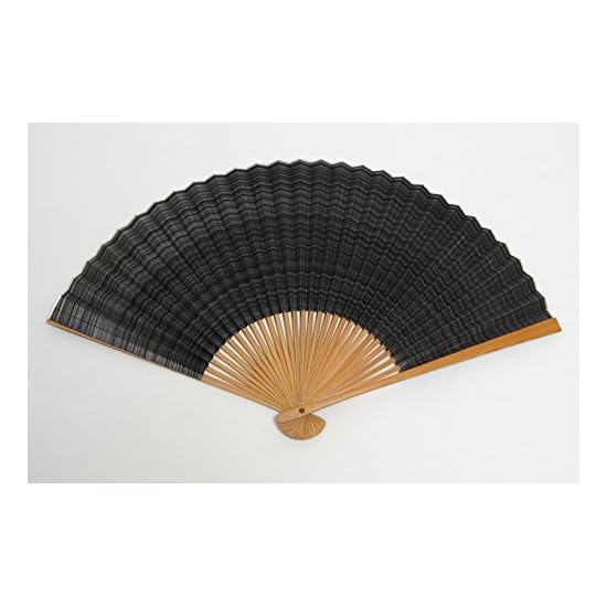 [Hasegawa] Kyoto Folding Fan "Kasumi" (Mist), Handcrafted by Kyoto Artisans, Includes Fan Case and W