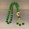 Glass Bead Bracelets Cross Pendants Rosary Bracelets Christian Hand Chain Jewelry for Baptisms Christening Prayer Gift