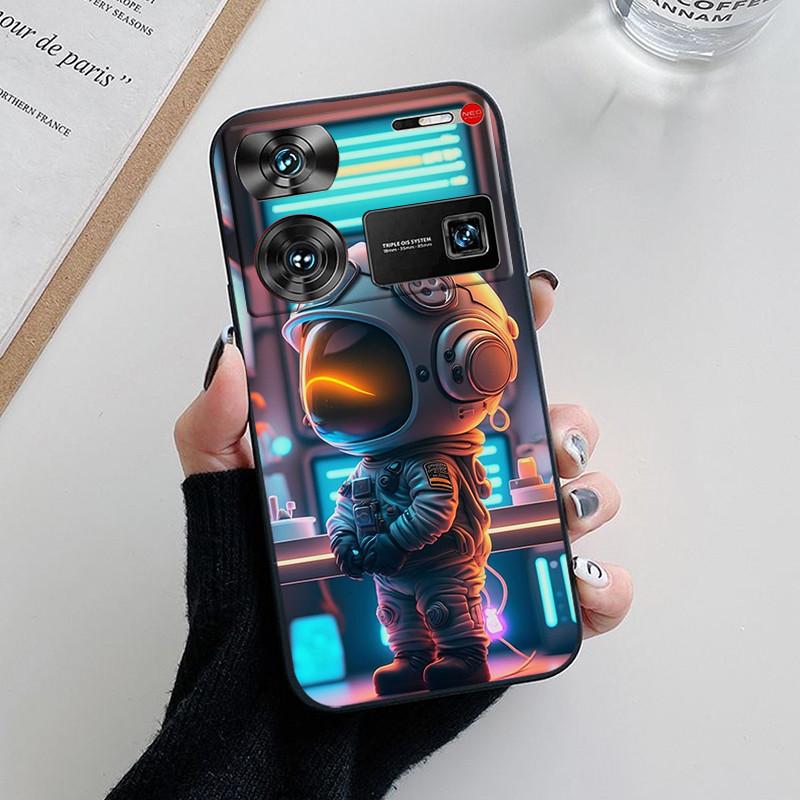 Case For nubia Z60 Ultra Black Matte Soft Silicon Phone For Nubia Z60 Ultra 5G NX721J Cover Coque Protective shell Z60Ultra