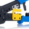 Rosfix Pass-through Crimping Tool for RJ45/RJ12/RJ11