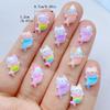 50Pcs New Cute Resin Cartoon Little Cat Mermaid Series Flat Back Scrapbooking DIY Jewelry Craft Decoration Accessories