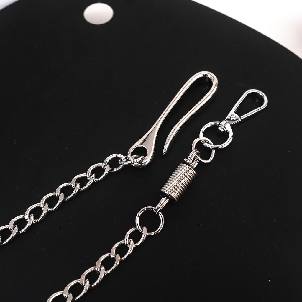 New Design Trouser Chain, Simple Retro Street Hipster Accessories, European and American Wallet Chain, Men's Waist Chain, Trouser Chain.