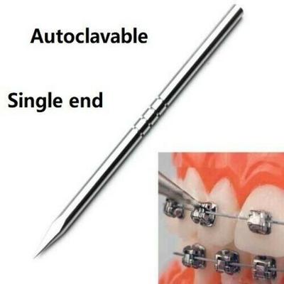 Dental Tools Orthodontic Opener Tool for Opening Self Ligating Passive Bracket Steel Stainless Instruments Single