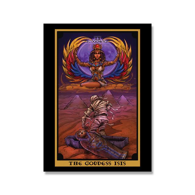 

Скандинавские абстрактные настенные панно «Справедливость, страх, Таро», холст, картина, суд, солнце, дьявол, постеры, принты, домашний декор для гостиной 21cm×30cm NoFrame