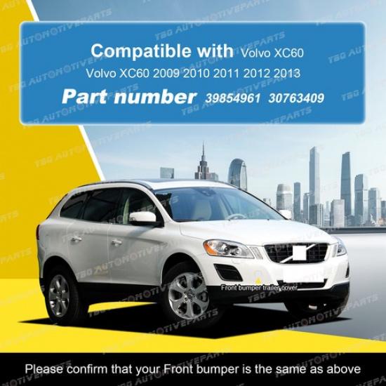 Painted for Volvo XC60 2009 2010 2011 2012 2013 Front Bumper Tow Hook Cover