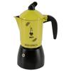 Orzo Express Moka Pot 4 Cups Black/Yellow
