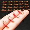 18Pcs-2 Boxs Bundle Fly Fishing Flies 2 different styles Wet Flies Bait for Flishing Trout/carp Artificial Lure Accessories (with Flies Box)