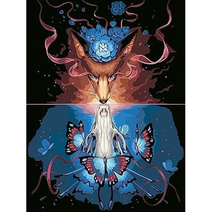 Peinture par numéros - ravensburger - creart grand format - 30x40 cm - jojoesart - multicolore