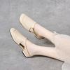 Versatile Square Head Half Slippers Women Wear New Summer Bag Head Lazy Flat Bottom One Pedal Boken Cool Slippers