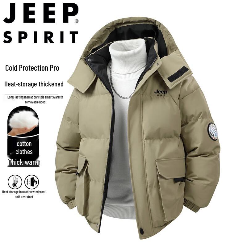 JEEP SPIRIT Men's Outdoor Winter Padded Jacket