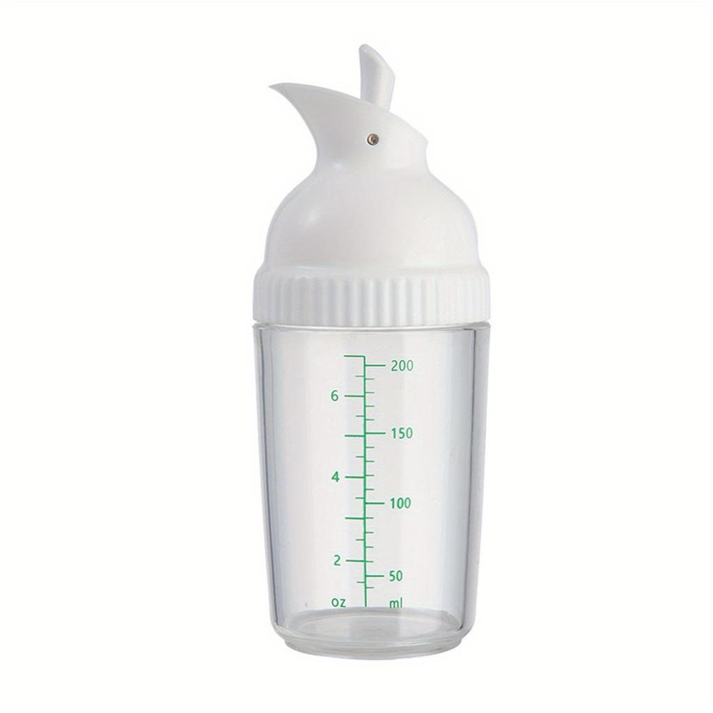 1pc Easy To Use Plastic Sauce Bottle with Scale Perfect for Ketchup, Jam, and Salad Dressing
