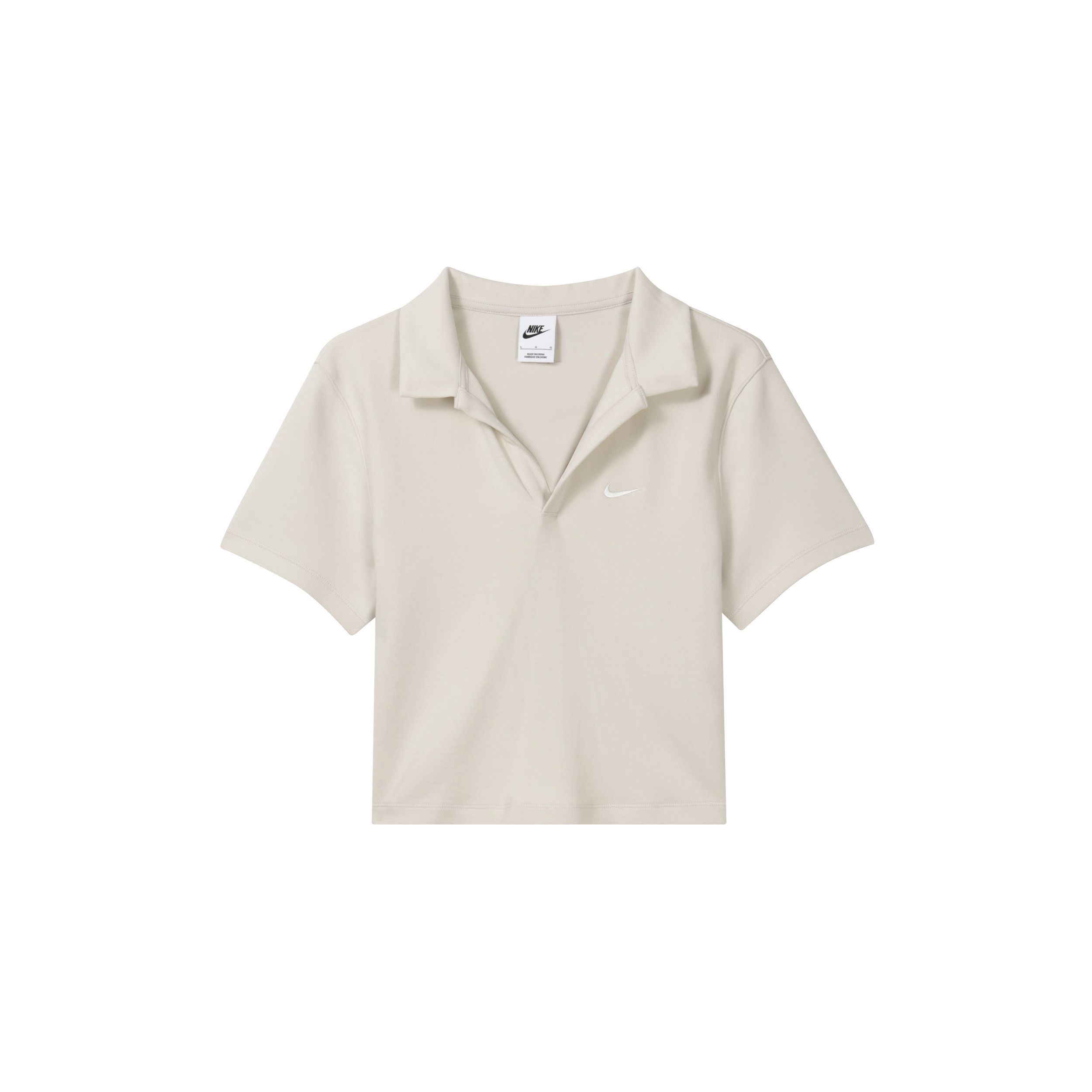 

Nike Спортивная одежда Essential Однотонные женские поло с короткими рукавами Светло-красное дерево DV7885-104 XXL