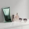 Solid Soft Pu Leather Eyeglasses Pouch Portable Sunglasses Case Travel Organizer Colors Optional