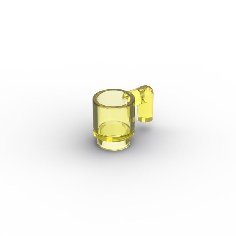 Compatible With Building Block 3899 Small Particles Assembled Building Block Water Cup, Beer Cup, Coffee Cup, Home Life Accessories