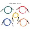 5PCS XLR Male to Female XLR to XLR Microphone Cable 3 Pin Color Coded Mic Patch Cord  for Mic Mixer