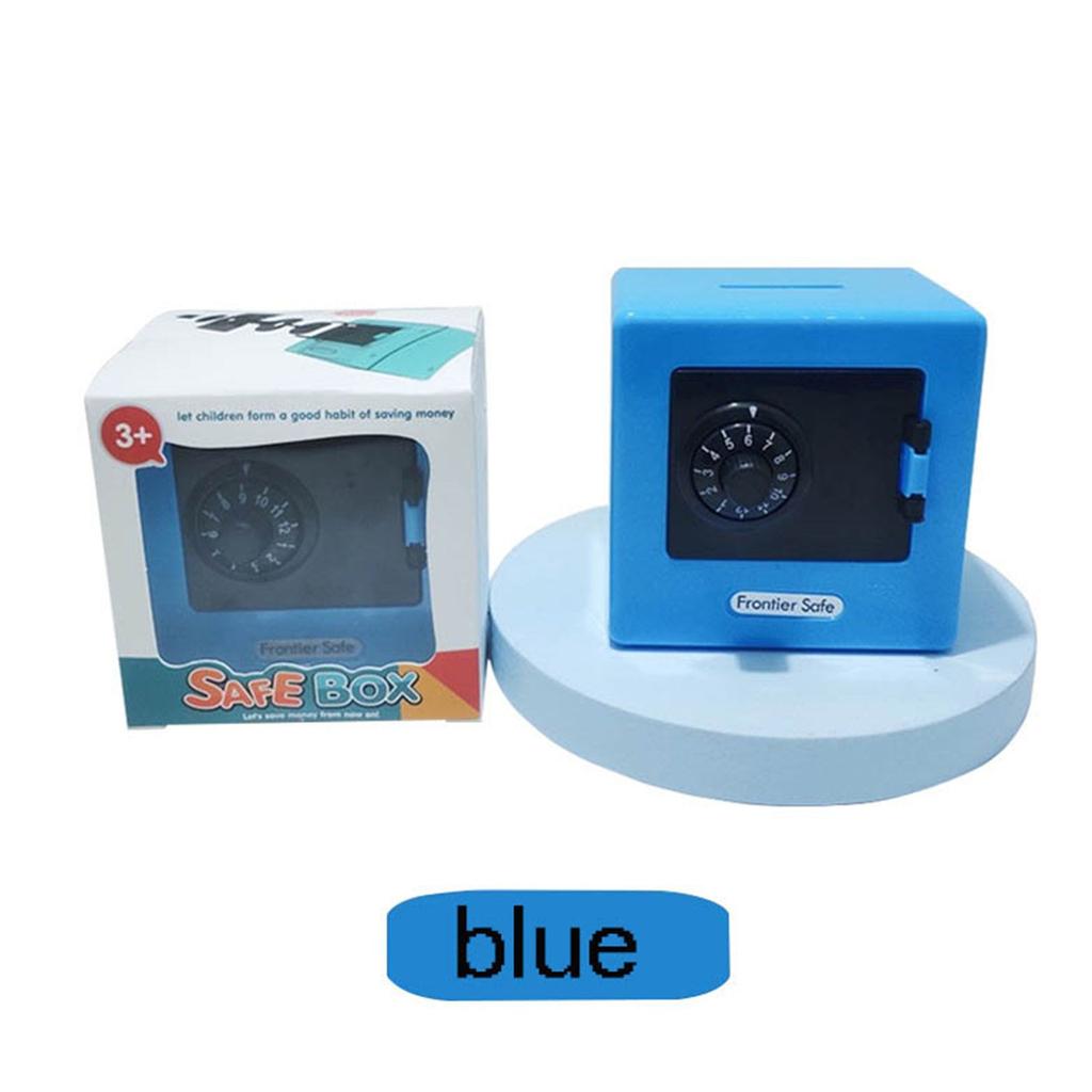 Childrens Piggy Bank Mini Money Boxes Combination Lock Coin Saving Banknote Cash Piggy Deposit Safe Box Storage Case Gift