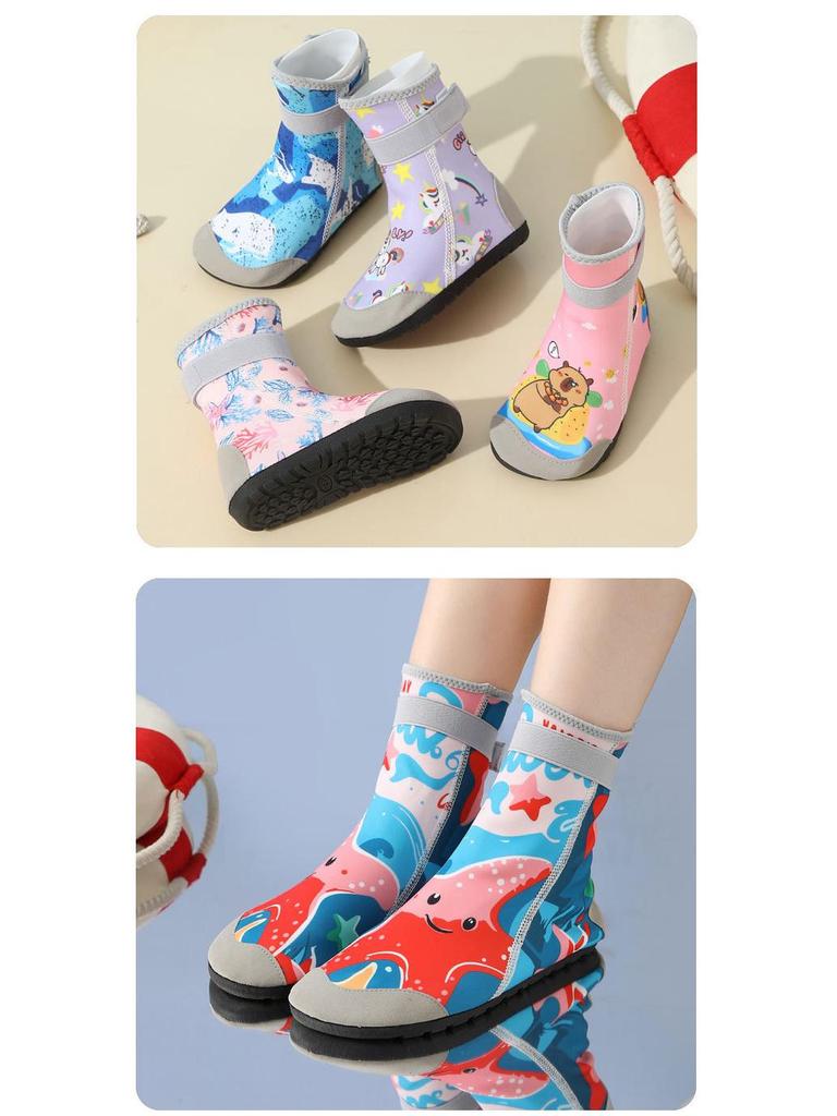 Unisex High-Top Beach Shoes: Swim, Dive, Snorkel & Tide Pool Shoes for Kids & Adults