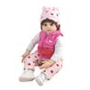 Realistic 60cm Silicone Baby Doll: Soft Cloth Body, Perfect Child Companion Toy & Birthday Gift