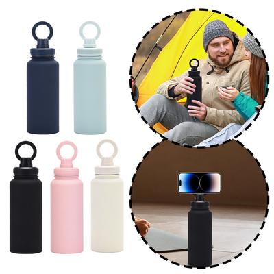 For MagSafe 1000ML Insulated Bottle Thermal Water Cup Stainless Steel Portable Coffee Mug Thermal Mug for iPhone 12 and Above