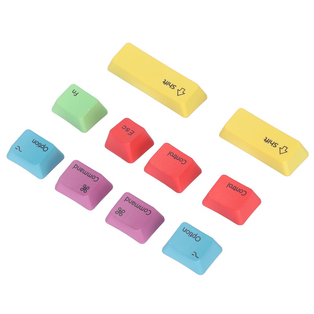 Keycaps PBT Material Bright Color Thermal Sublimation Process Colour Replacement Keycaps