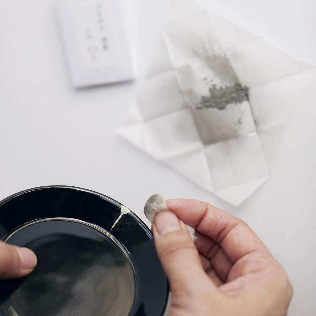 TsuguTsugu Platin-Puder Seidenwatte-Set für Platin-Gold und Finish-Kit Tsugu Kit TSUGUKIT Platin-Seide 0,3 g & Gelenk, Maki-e, (Kintsugi