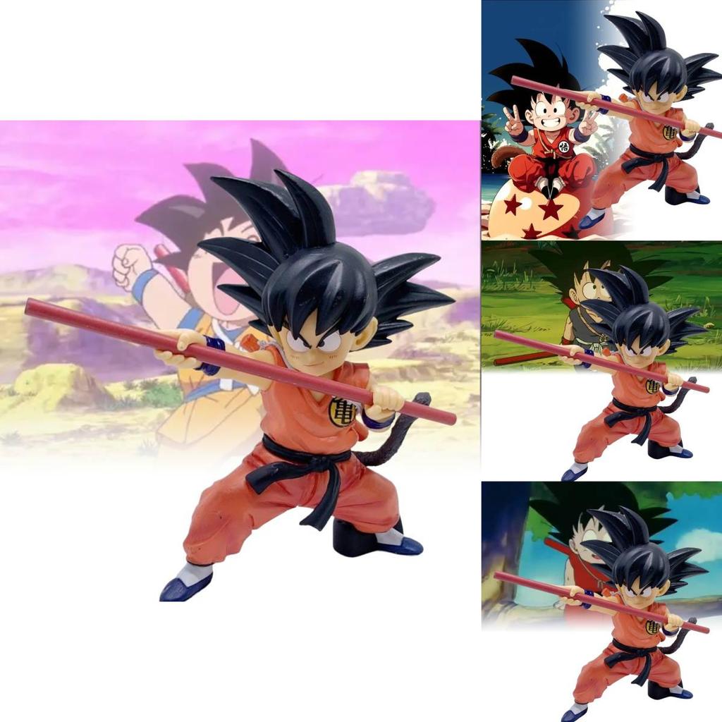 Goku Pvc Action Figure From Dragon Ball Z A Grade Standing Pose With Staff