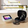 2025 AI Translation Over-Ear Bluetooth Earphones with Smart Full-Color Touchscreen