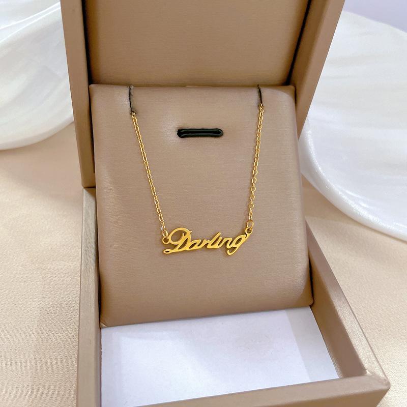 Geometric Planet Personality Minimalist Wind Furnace Real Gold Necklace Female Collarbone Chain